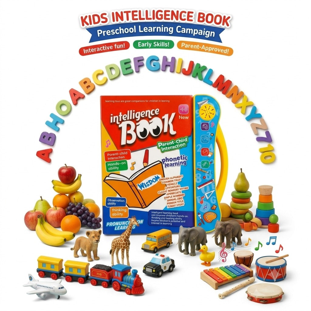 Interactive Learning Book for Kids