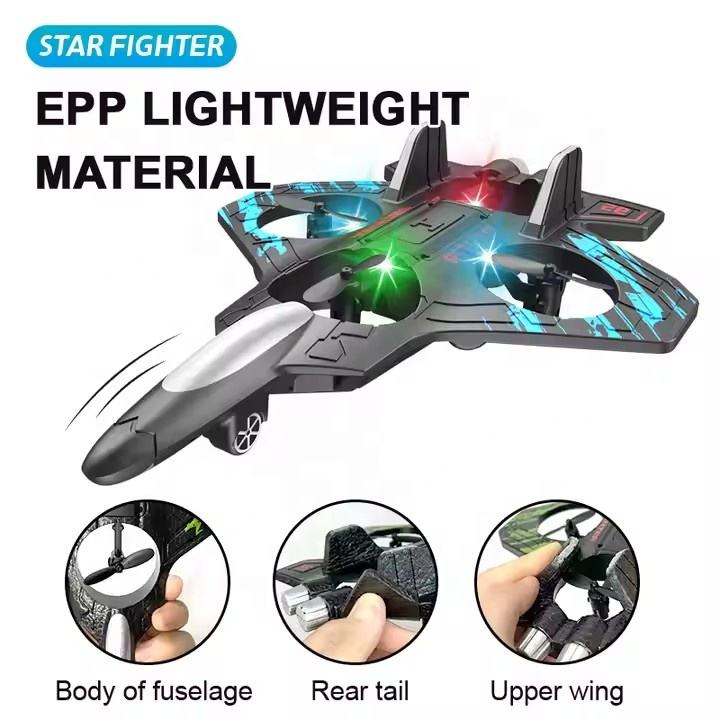 Star Fighter LED Flying RC Plane