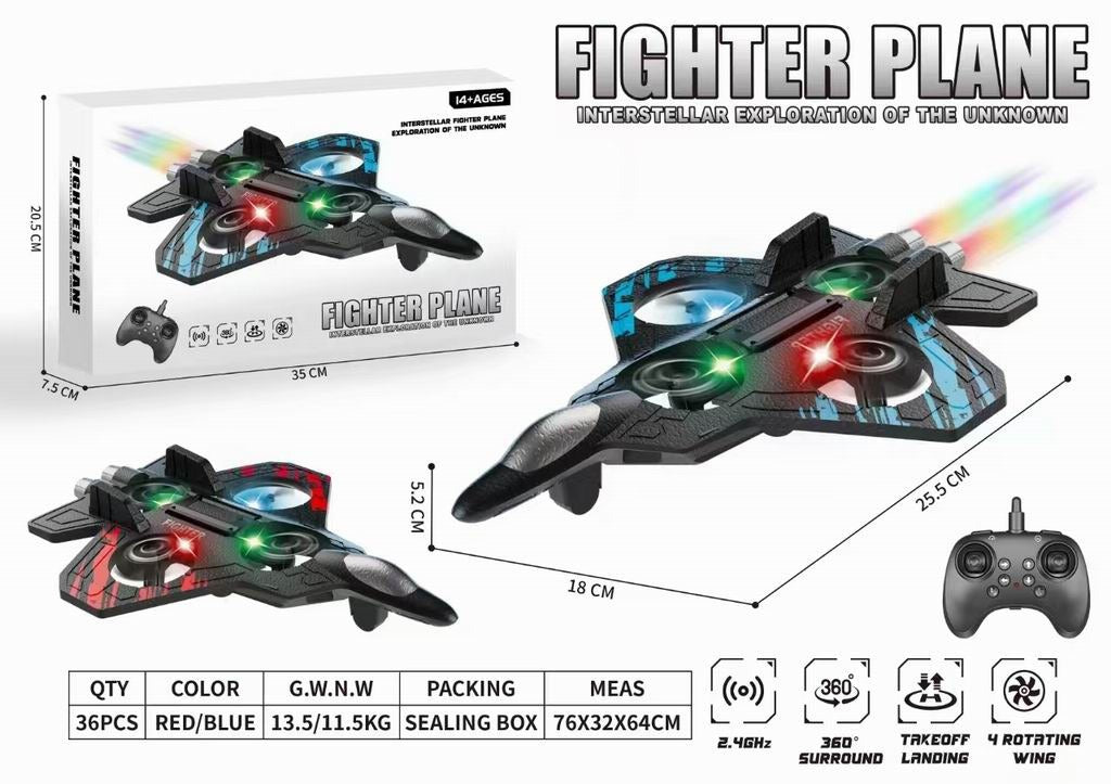 Star Fighter LED Flying RC Plane