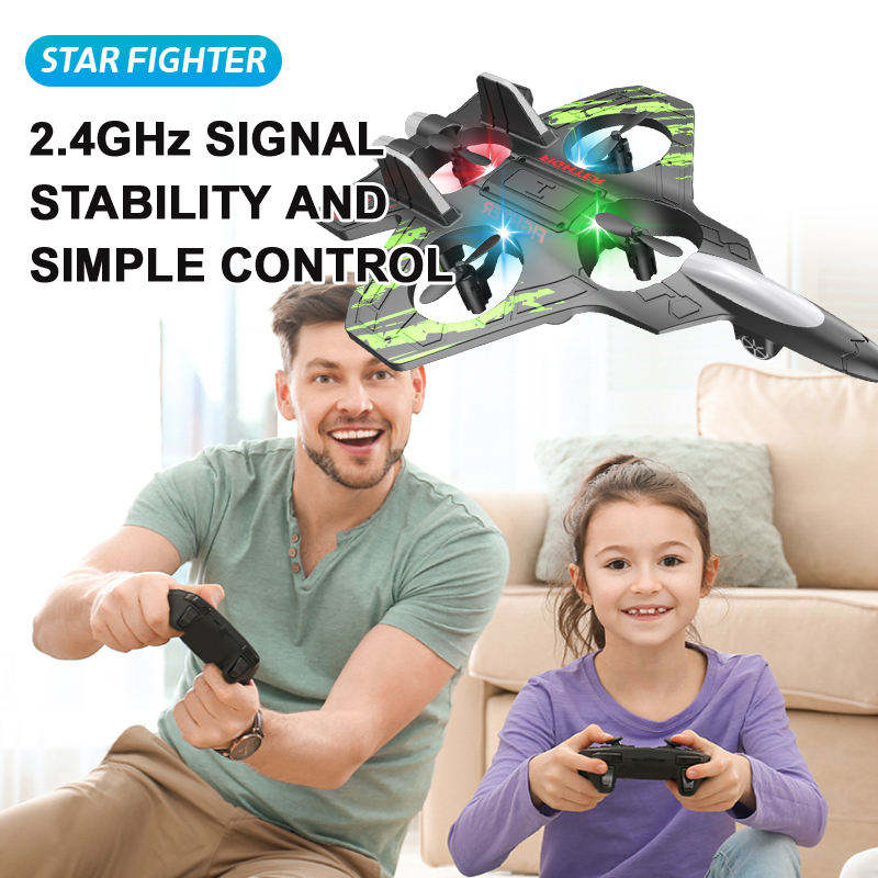 Star Fighter LED Flying RC Plane